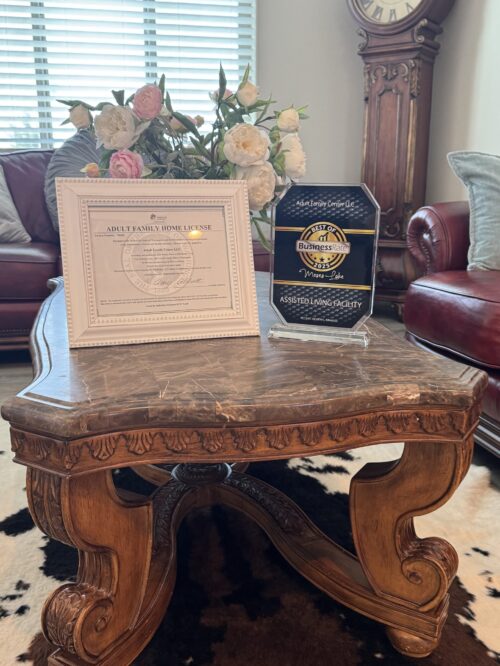 Adult Family Center LLC Award